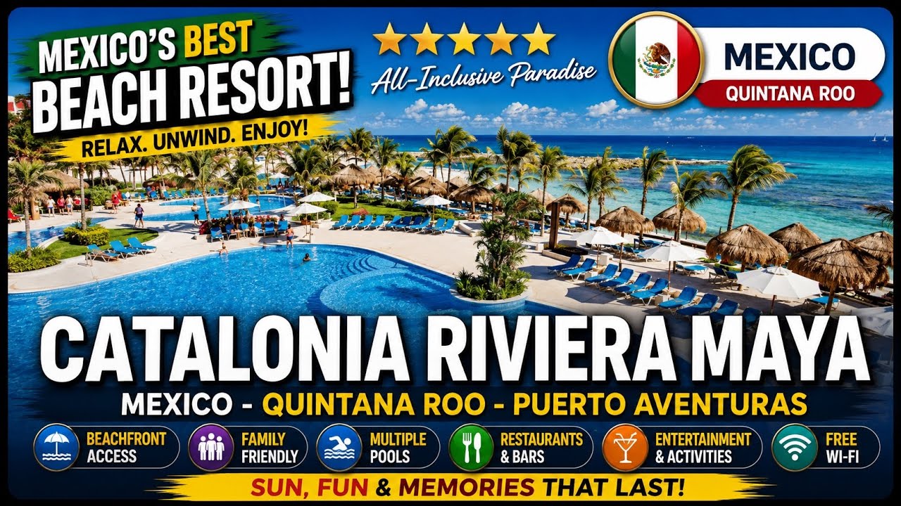 Catalonia Riviera Maya 🌴 All Inclusive Resort Mexico 2025