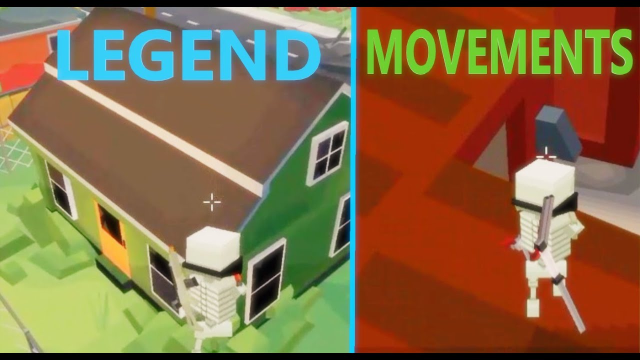 Best LEGEND MOVEMENTS  in BATTLE ROYALE on GRAND BATTLE ROYALE #1