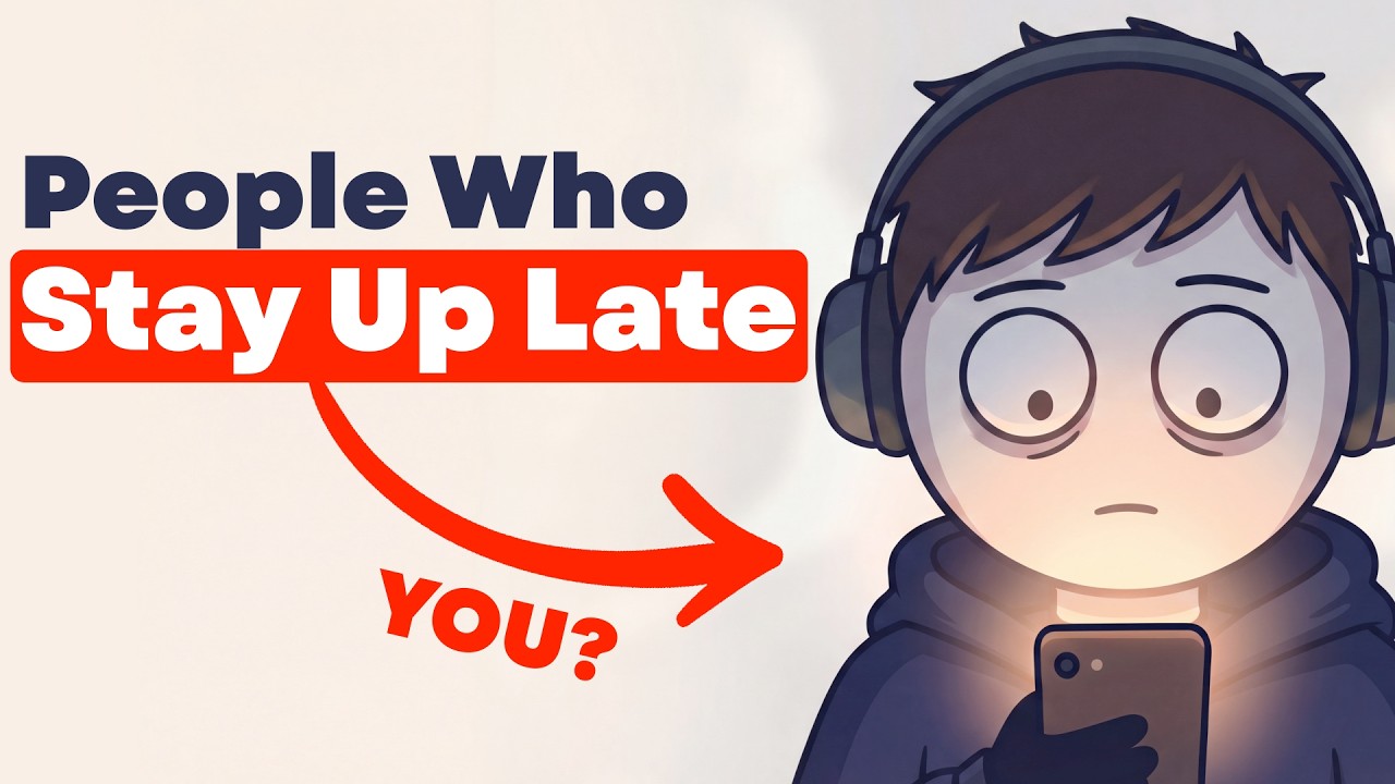 Psychology of People Who Always Stay Up Late