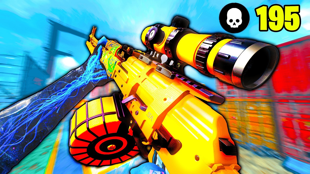 Modern Warfare 3 RPK Conversion MGB ASMR 195 K/D Nuke Gameplay (MW3 No Commentary COD Season 5)