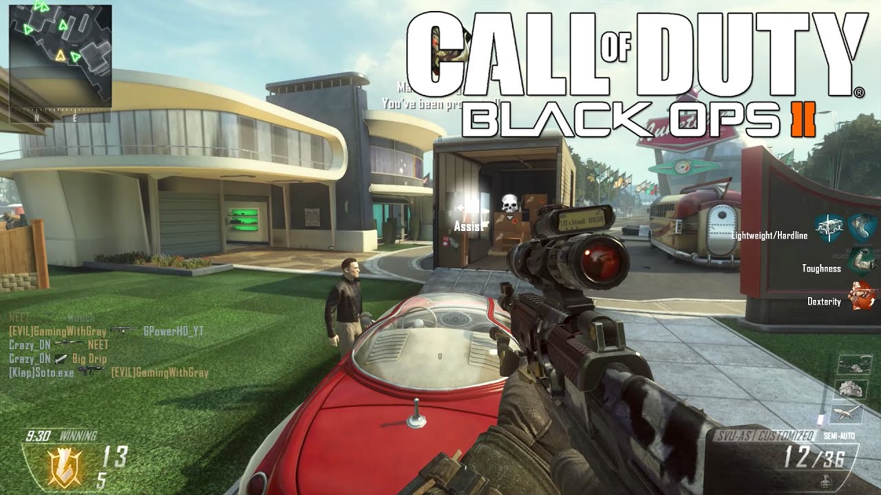 Call of Duty Black Ops II - Multiplayer Gameplay Part 51 - Team Deathmatch