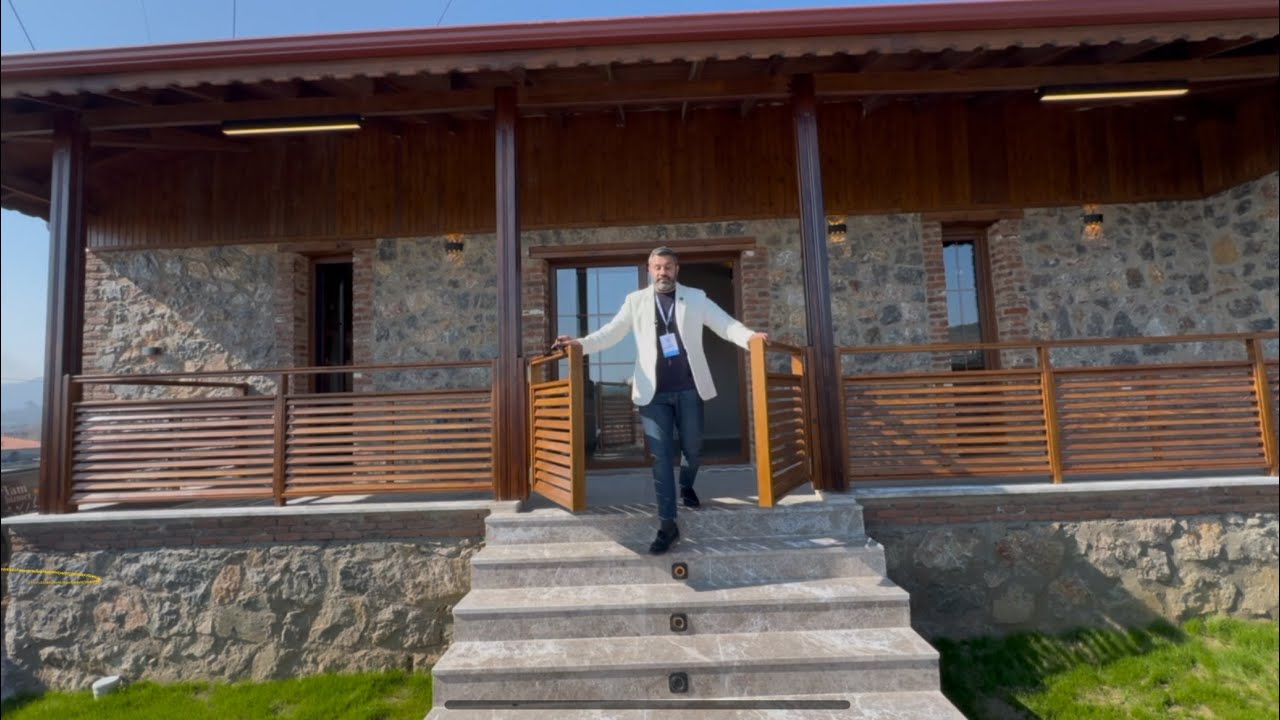 Kaz dağlarında satılık taş köy evi