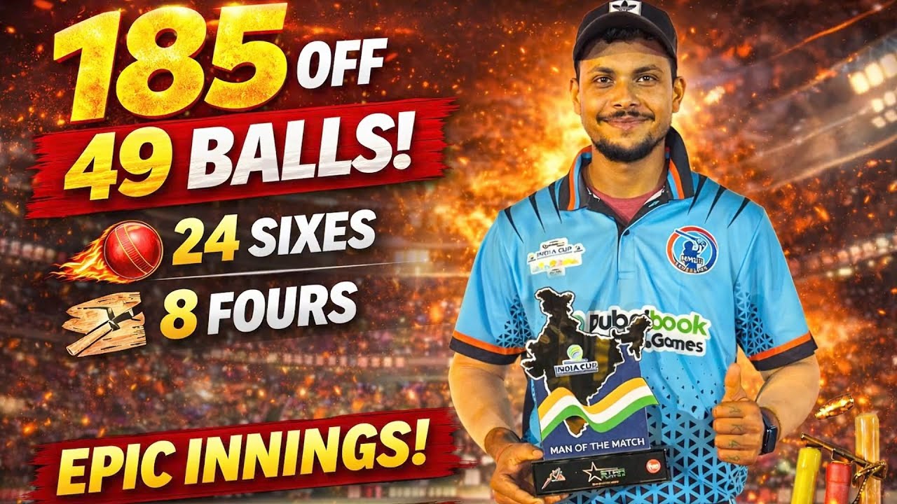 Ankit Mourya 185 (49) 🔥 | Boheri Band Semi Final 2026 | Historic Knock 💥
