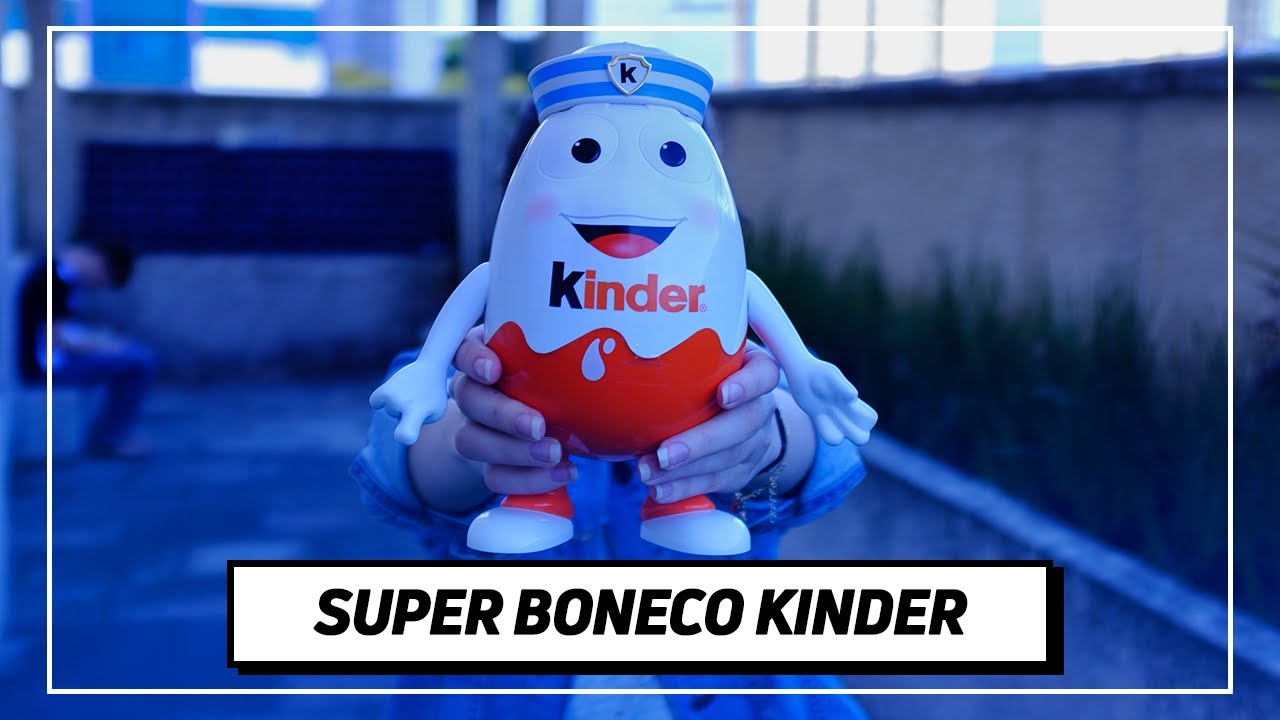 SUPER BONECO KINDER OVO COM SURPRESAS (+ SORTEIO) | Testa pra Mim