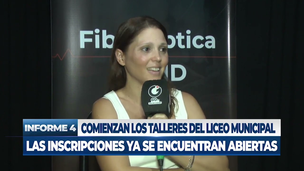 Comienzan los talleres del Liceo Municipal