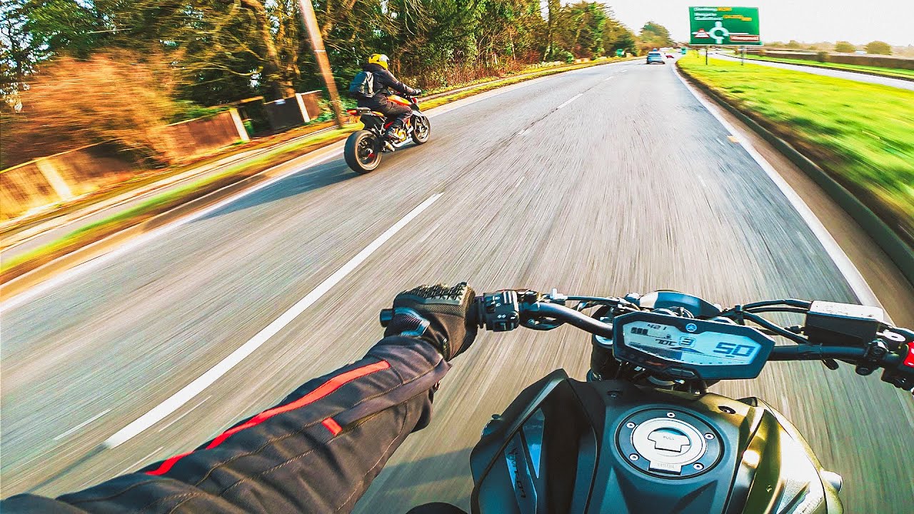 🏍️ Ride Out With Friends. | YAMAHA MT-07 AKRAPOVIC + QUICKSHIFTER [4K]