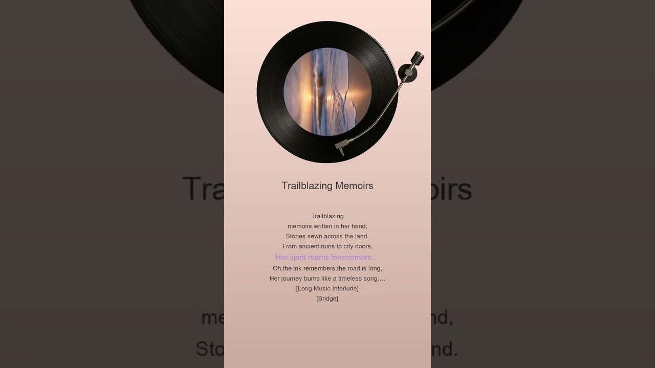 Trailblazing Memoirs