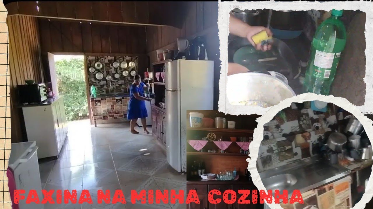 ☺️ rotina no sítio : dia de faxina na cozinha 😃