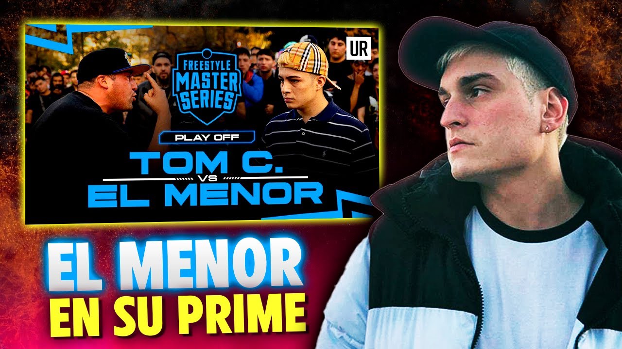 ¡EL MENOR EN EL TOP! KHAN REACCIONA A TOM CROWLEY VS EL MENOR I PLAY OFF I #FMSCHILE 2022