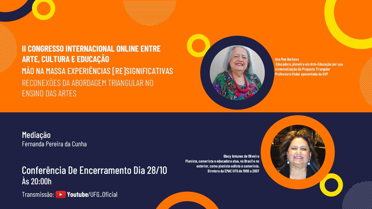 Encerramento - II Congresso Internacional Online Entre Arte, Cultura e Educação