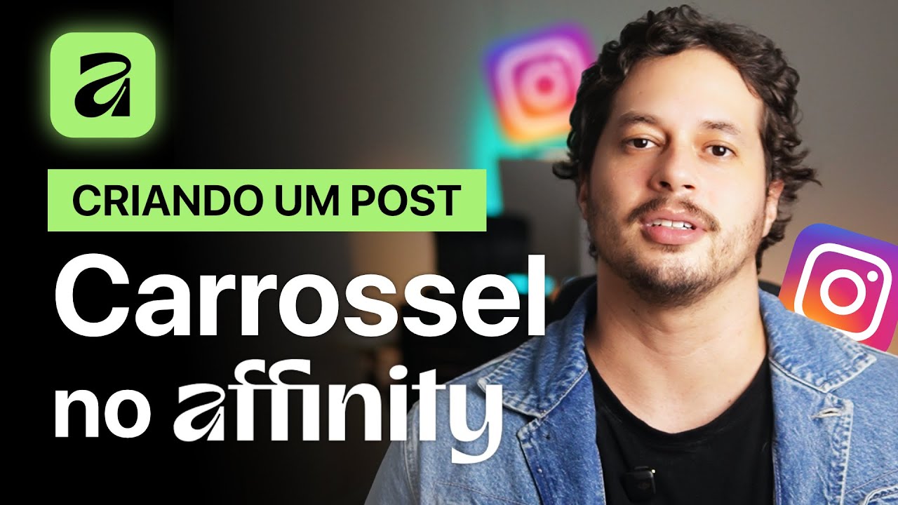 COMO CRIAR UM POST CARROSSEL NO AFFINITY (GRÁTIS!)