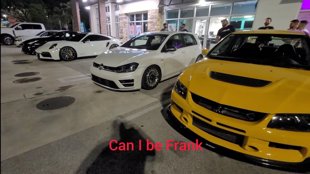 Mitsubishi Evo IX FP Red FBO E85 vs MK 7 VW Golf R Hybrid Turbo FBO Weight Reduction