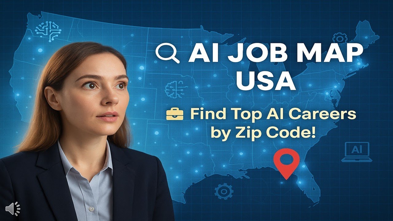 AI Job Map USA Discover AI Powered Careers by Zip Code