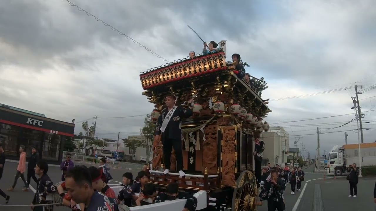 袋井市川井西町祭典　袋井まつり　令和七年度