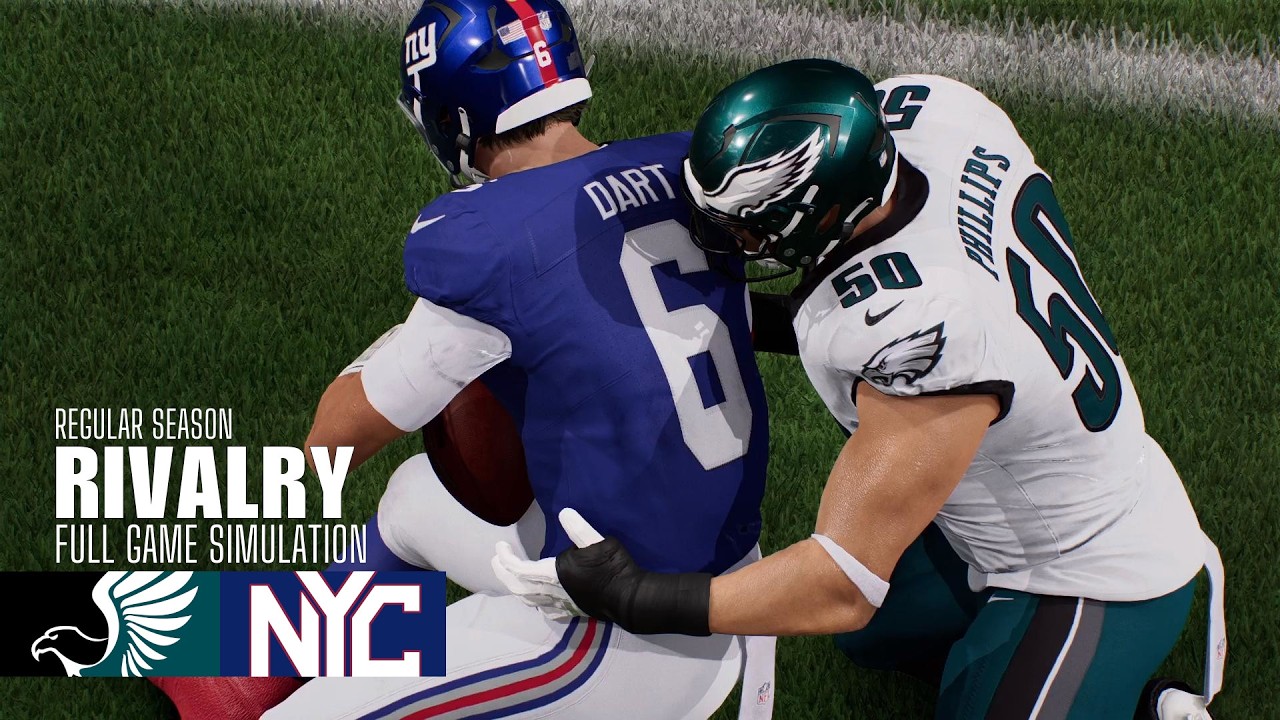 Eagles vs. Giants | 2026 Rivalry Game | Madden NFL 26 Simulation