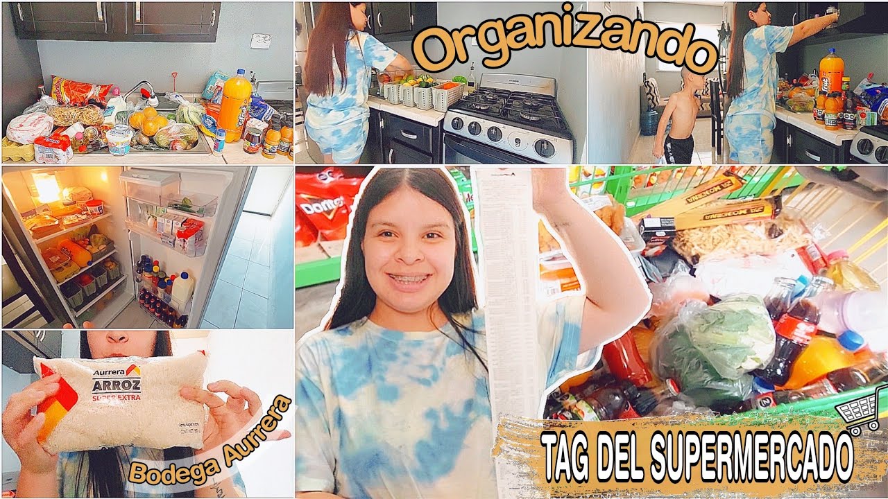 TAG DEL SUPERMERCADO 🛒 Compré de todo + Organizando mi despensa