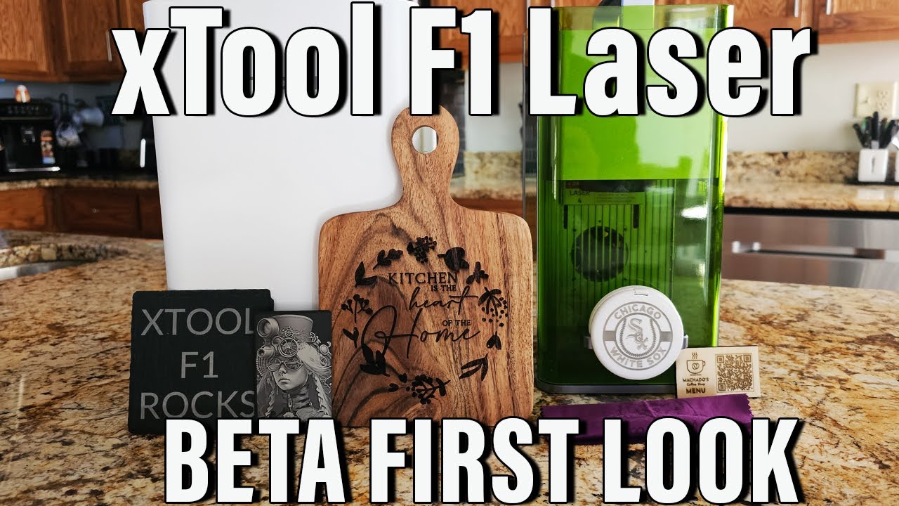 First Look at xTool F1 Laser!  This Beta is Oh so good!