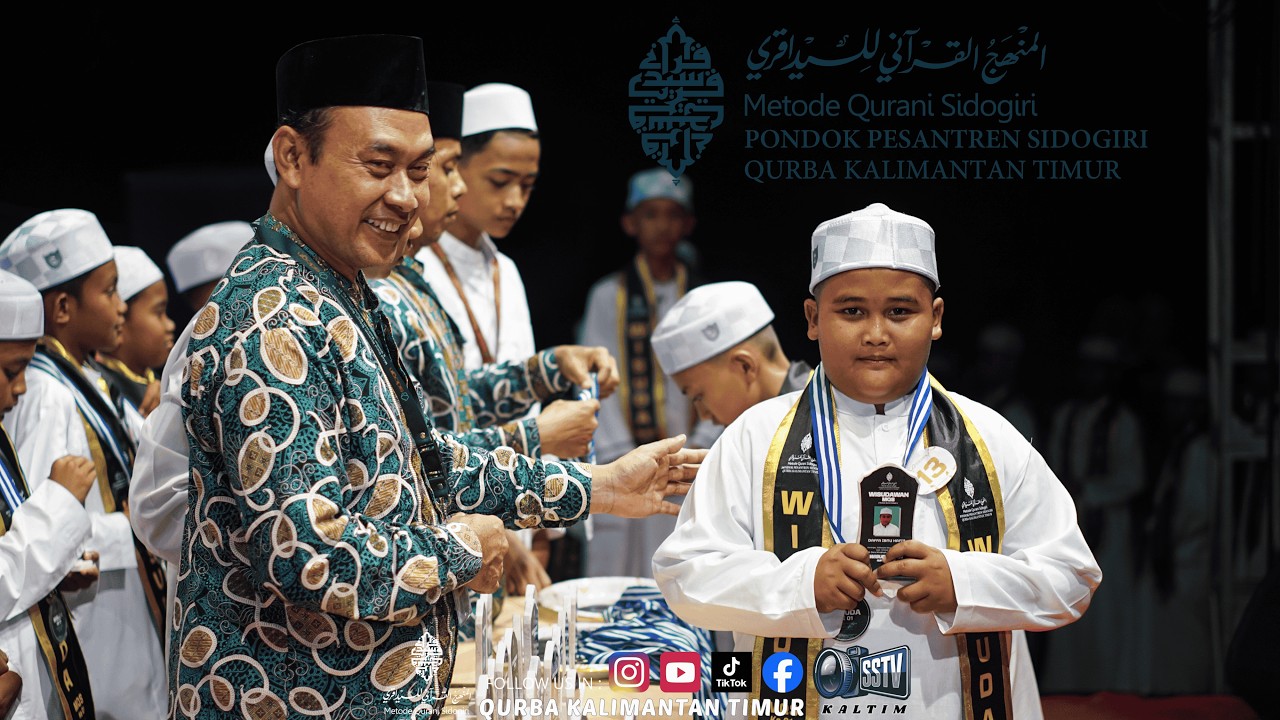Prosesi Wisuda MQS Qurba Kaltim