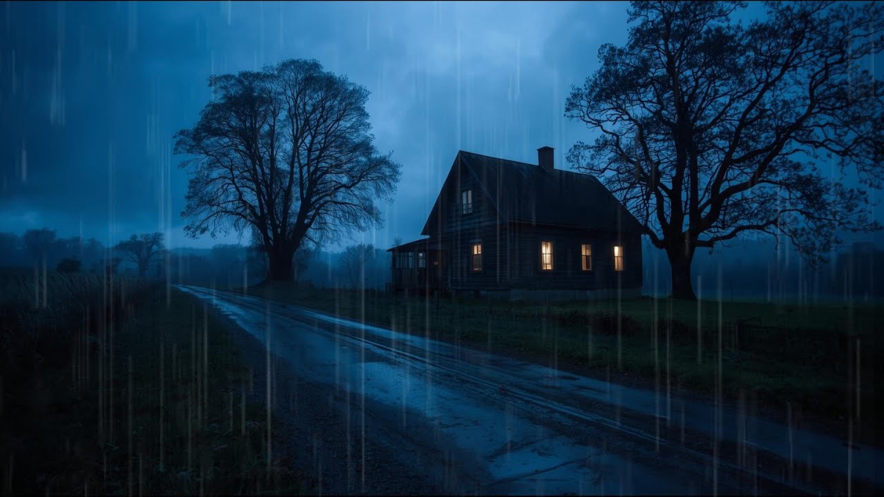 Rain Sounds for Sleeping Wooden House | Pure Relaxation for Deep Sleep