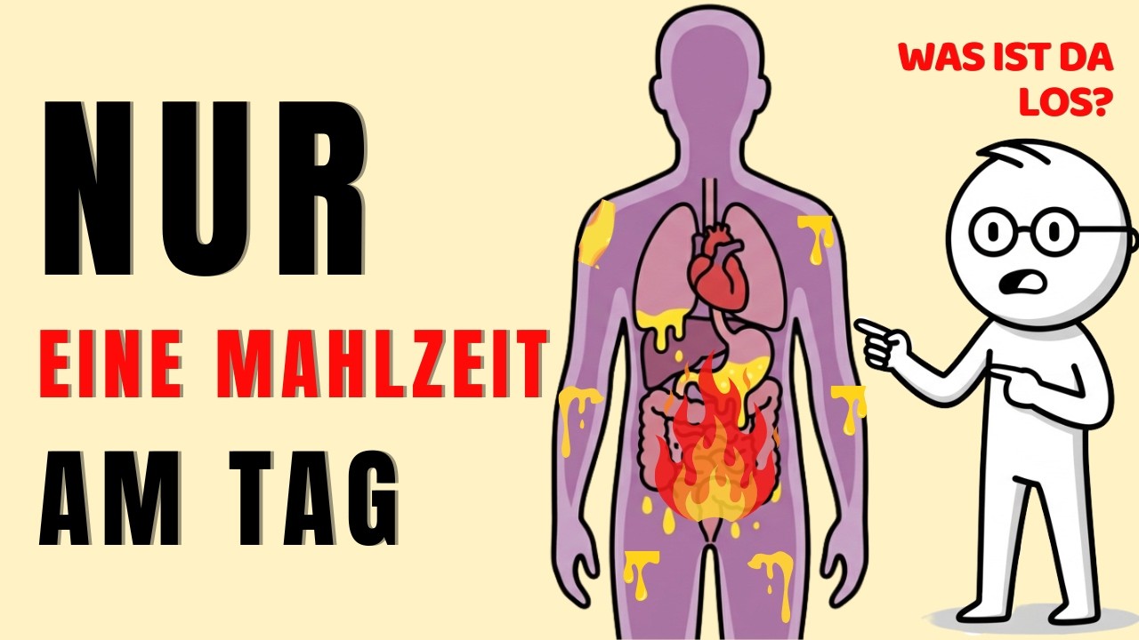 Nur 1 Mal essen pro Tag: Was passiert Stunde für Stunde mit deinem Körper?