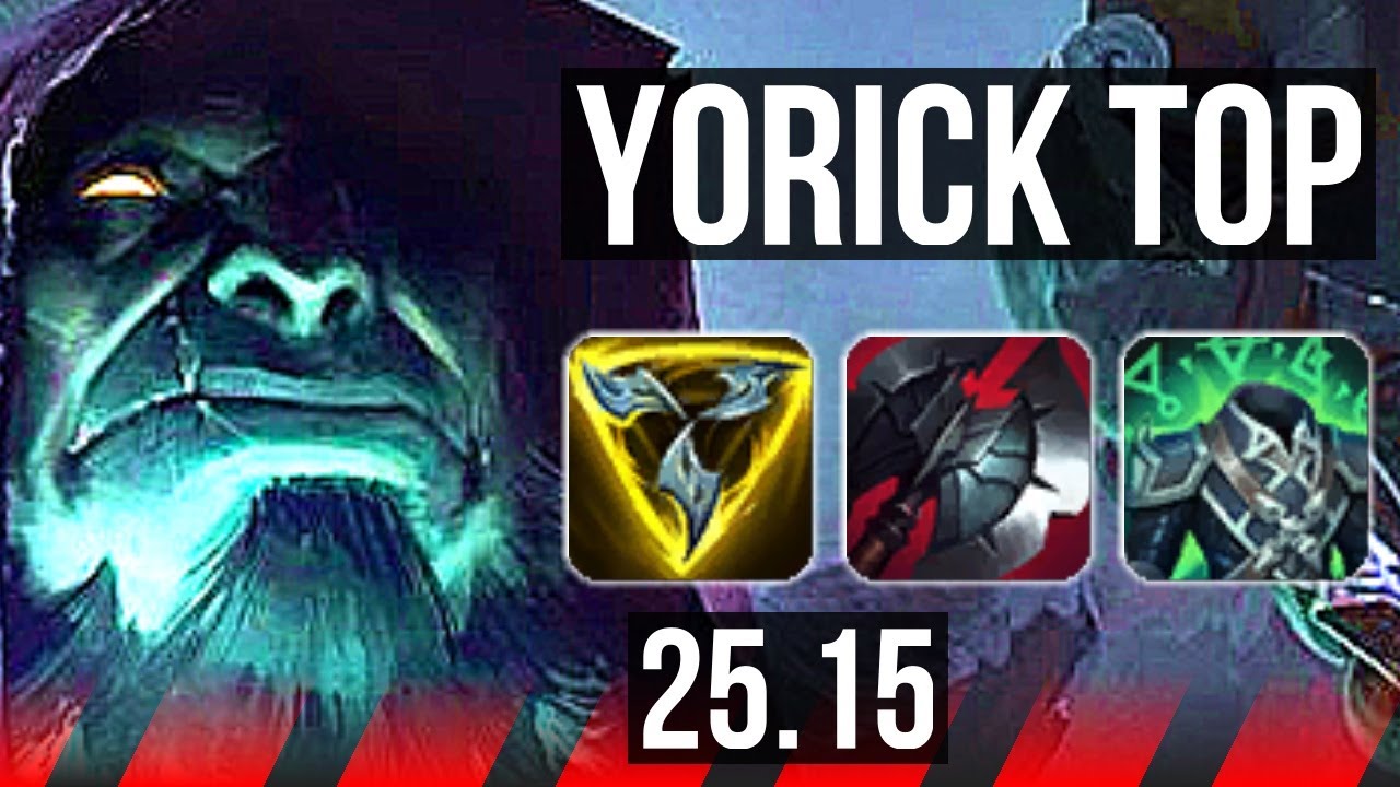 YORICK vs MALPHITE (TOP) | EUW Master | 25.15