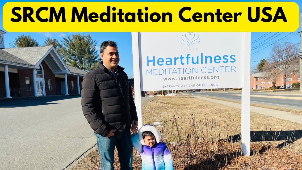 Visiting SRCM Heartfullness Meditation Center Massachusetts in USA #heartfullness #desisibling