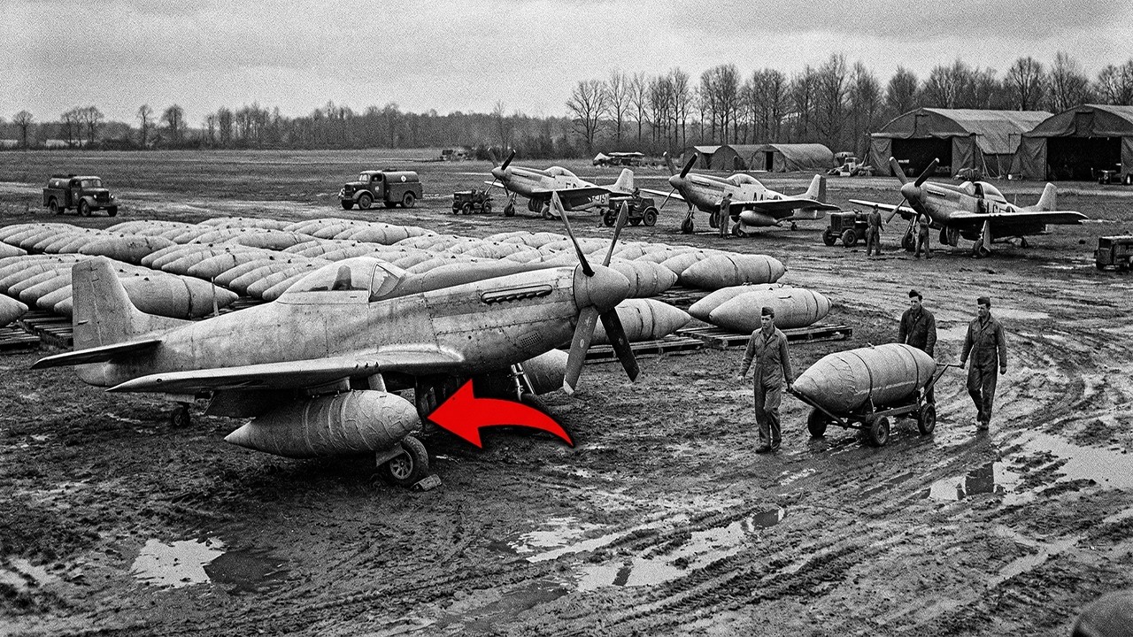 How The U.S Built The Paper Fuel Tanks That Extended The P-51 Mustang's Range