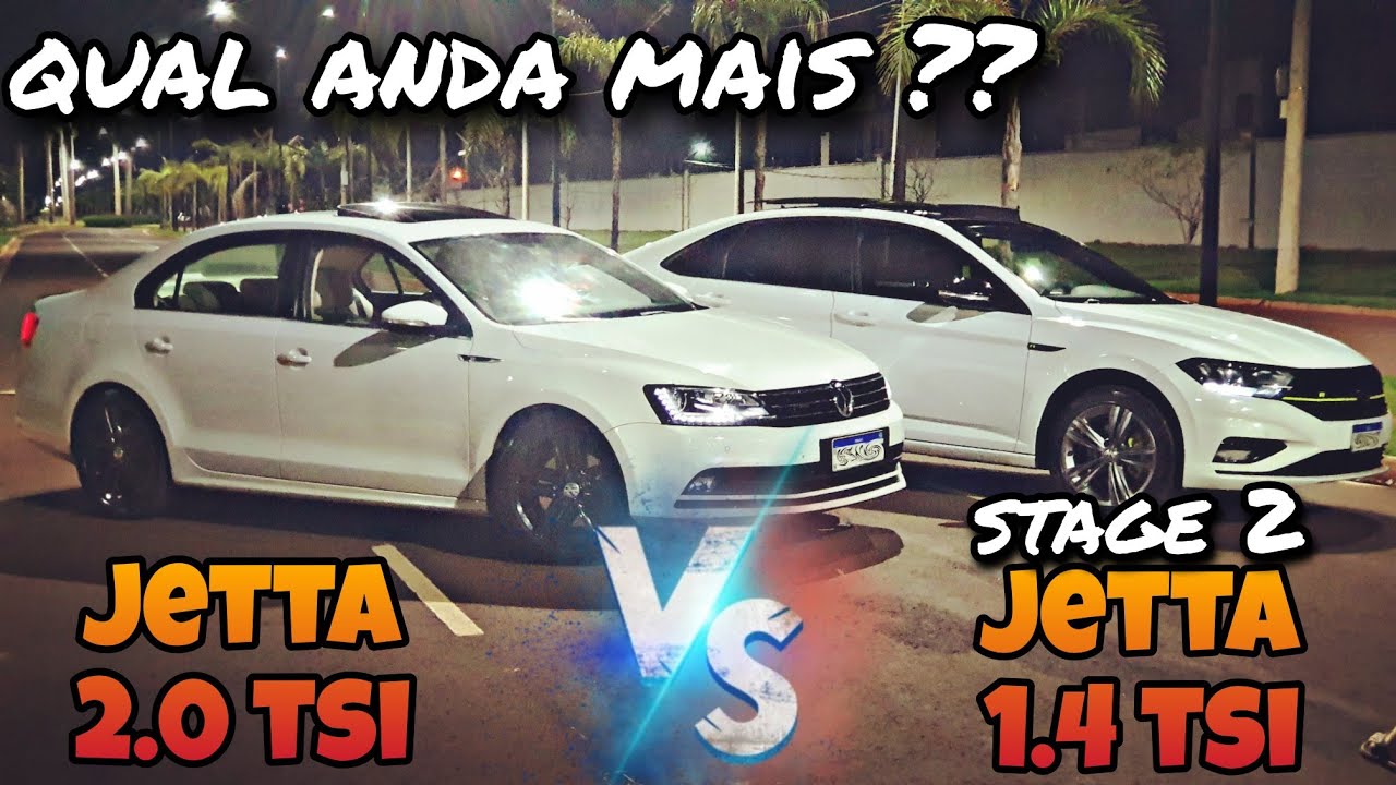 🔥☢️JETTA 211cv SOFREU NA MÃO DO 1.4 T// JETTA 2.0 VS JETTA 1.4