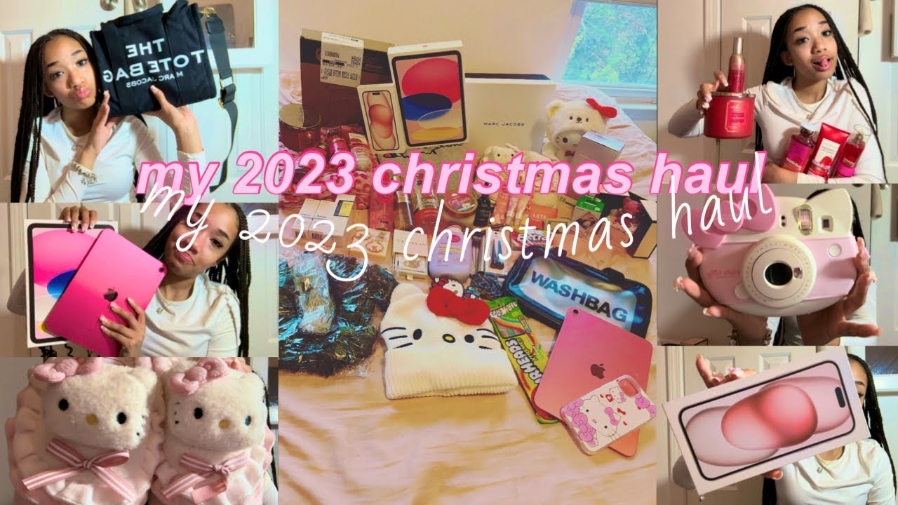 my 2023 christmas haul🎄🎀!!! | keyoríe eliaña