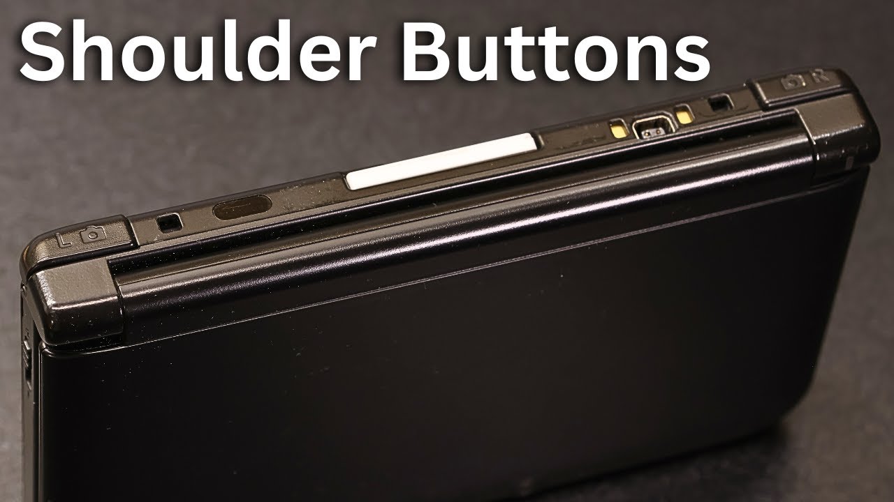 Nintendo 3DS XL Shoulder Button Repair | Fix L/R Trigger Buttons | Nintendo Restoration