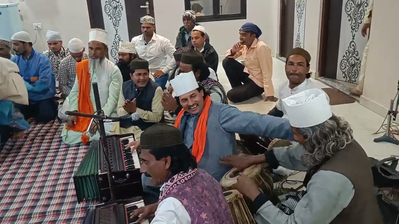 Kalaam-Haiderium Qalandaram-- By Aaftaab Liyaqati Qawwal Rampur @ 811th Urs Ajmer Shareef -Jan 2023