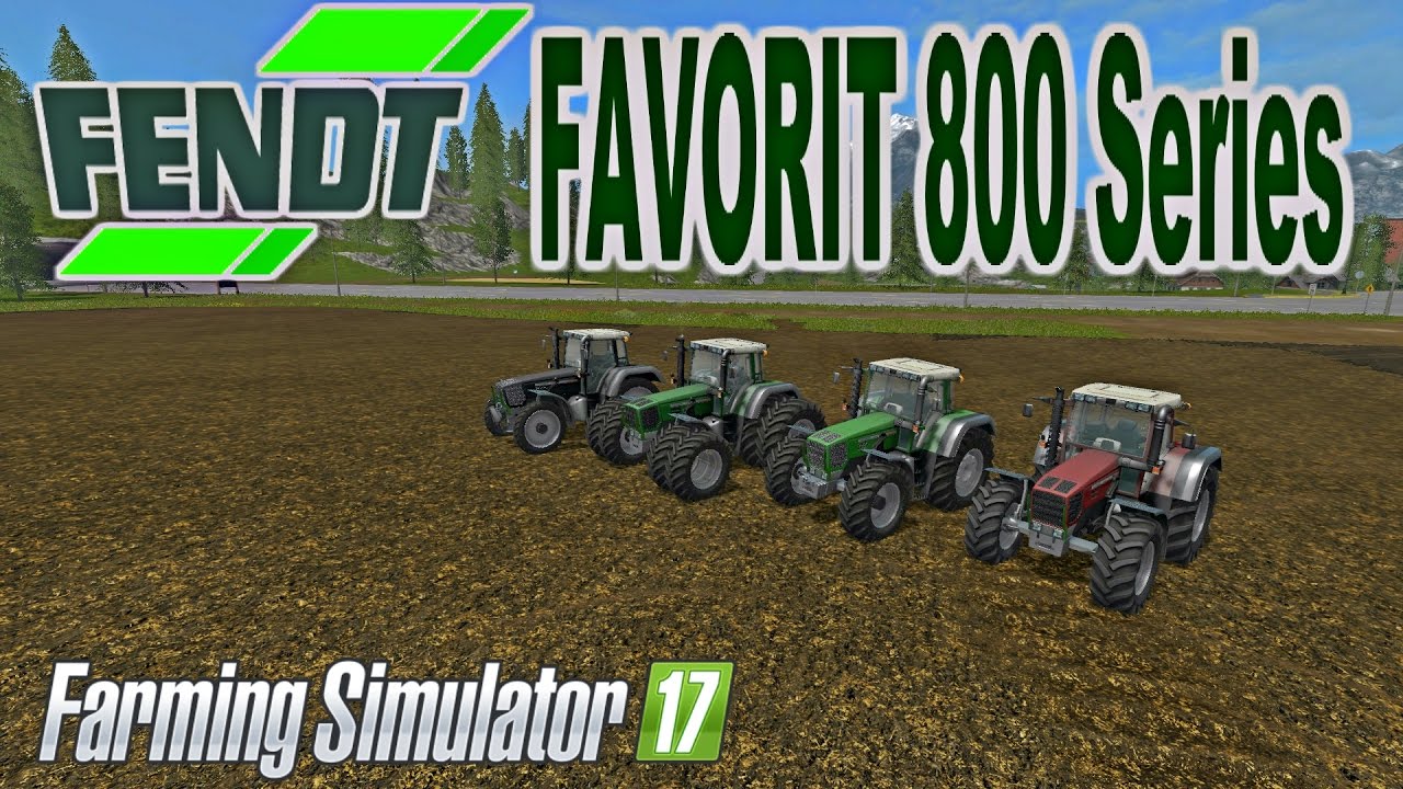 FS | 17 | Mods Fendt Favorit 816-824