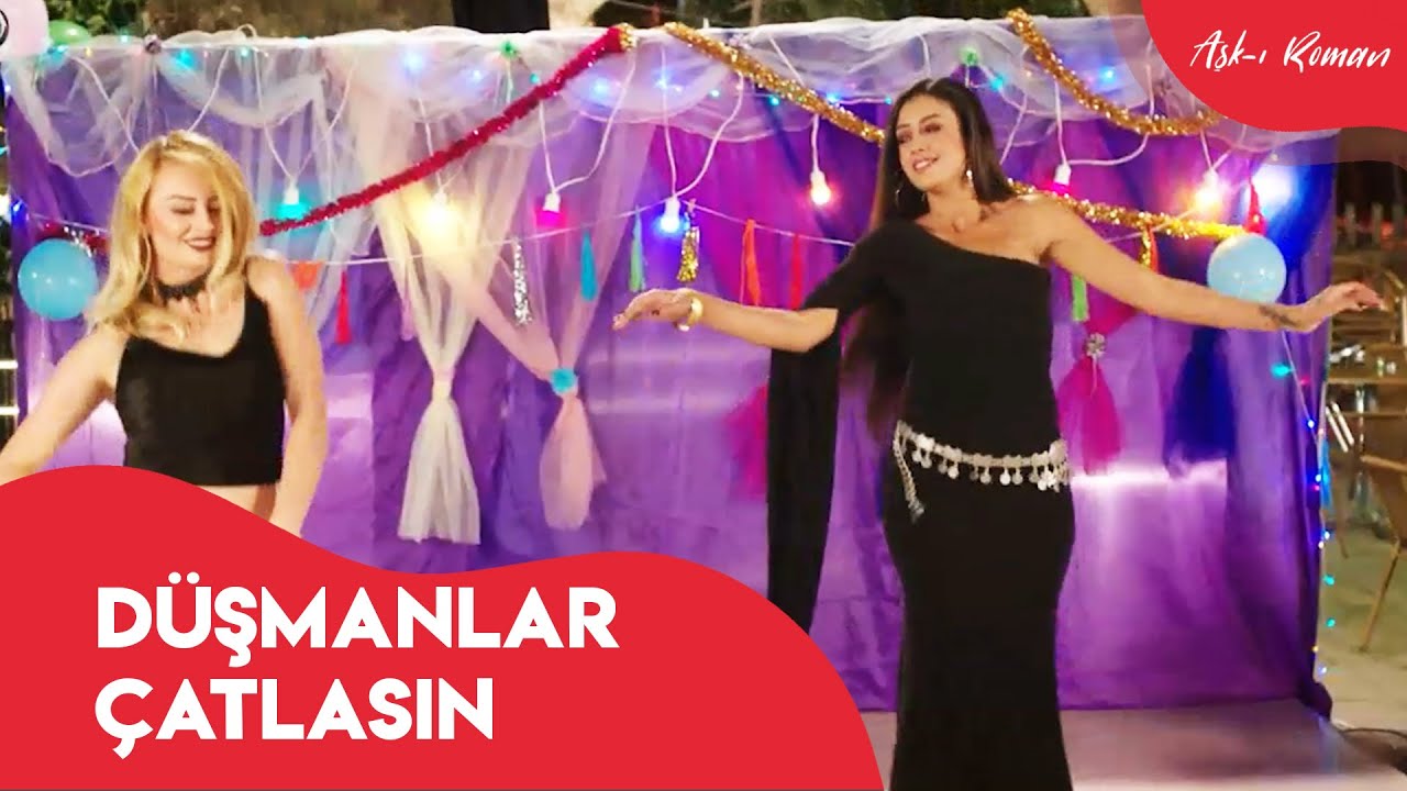 Solmaz ve Dilara Kapışıyor | Aşk-ı Roman 9.Bölüm