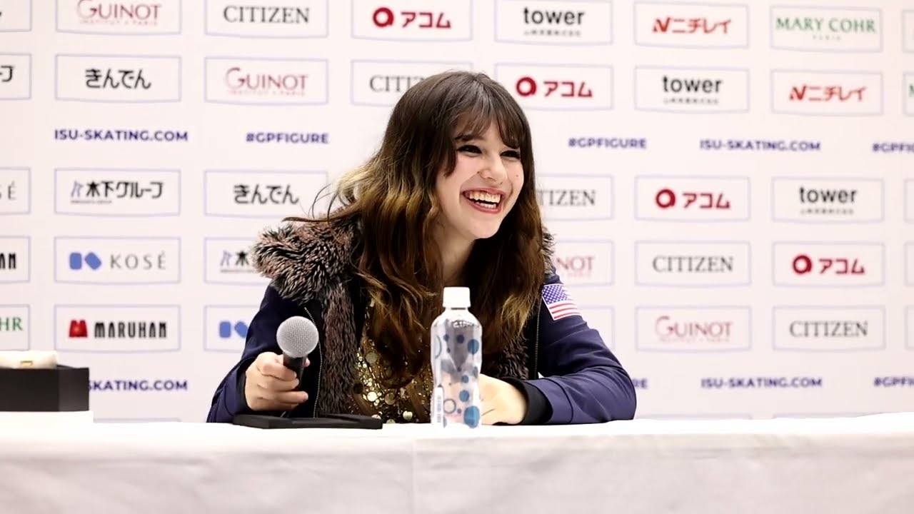 2025 Grand Prix Final, Women FS Press Conference