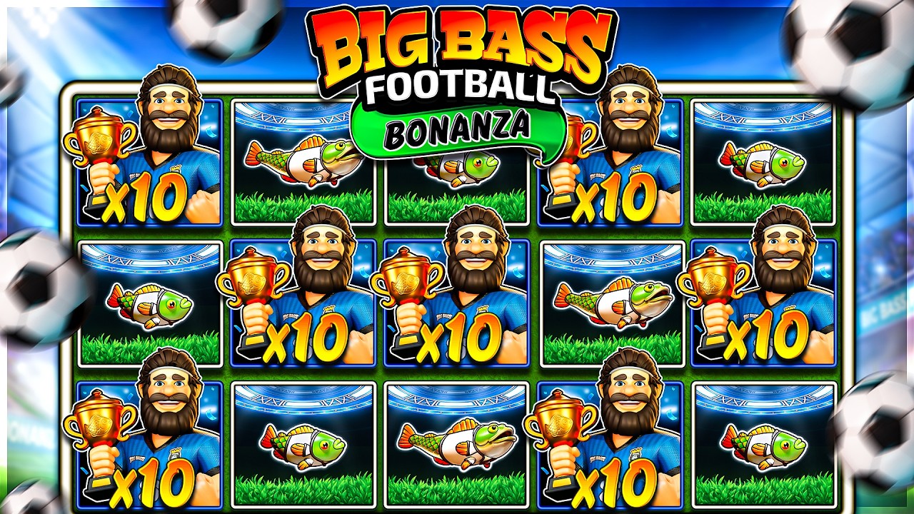Максимальное увеличение скорости в 10 раз на игровом автомате Big Bass Football! - 7 раз!