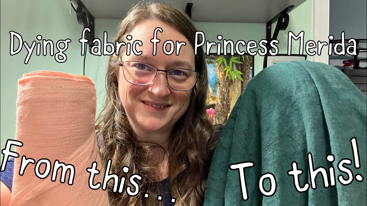 Making Merida From Brave | Sewing VLOG 1 | #cosplay #costume #merida #brave #disney