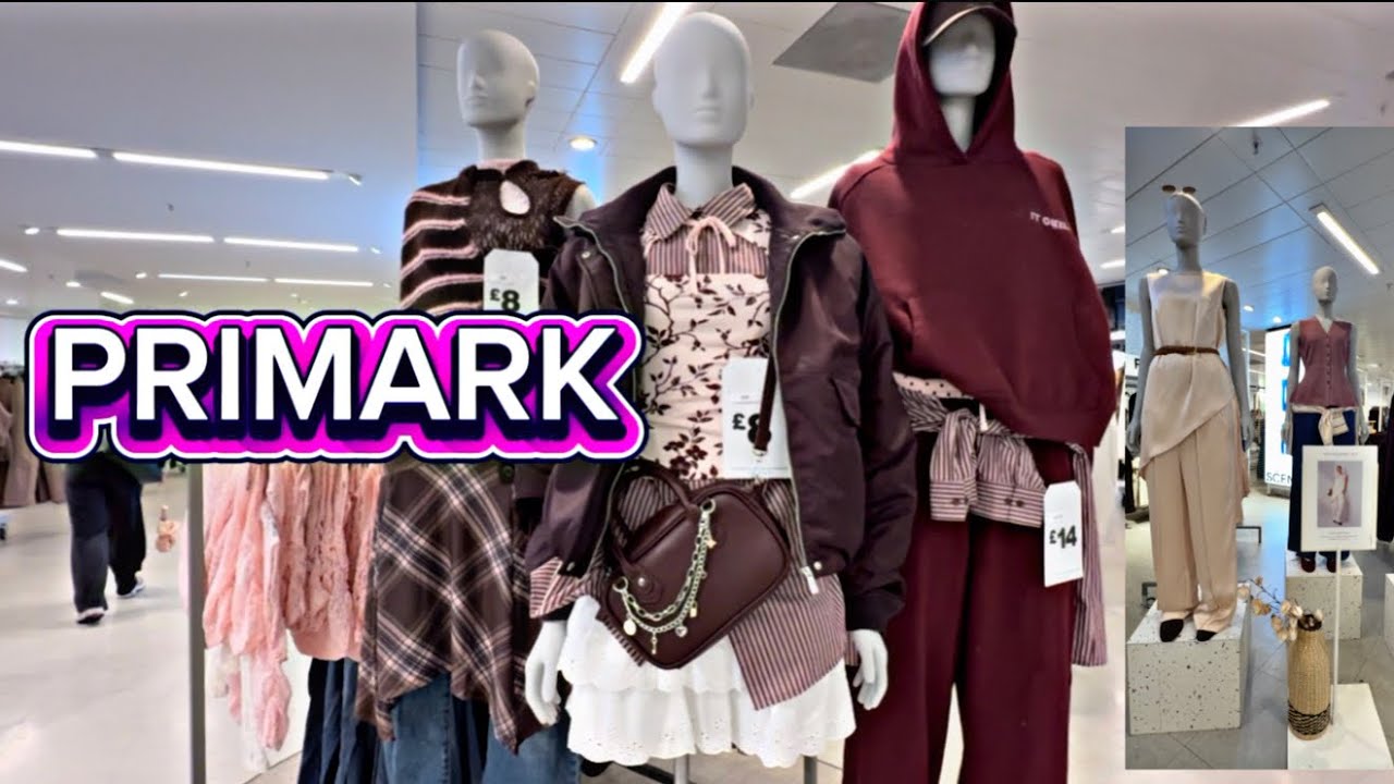 Новинки Primark и осенний модный haul 🍂🛍️ | Милые образы и отличные цены, август 2026