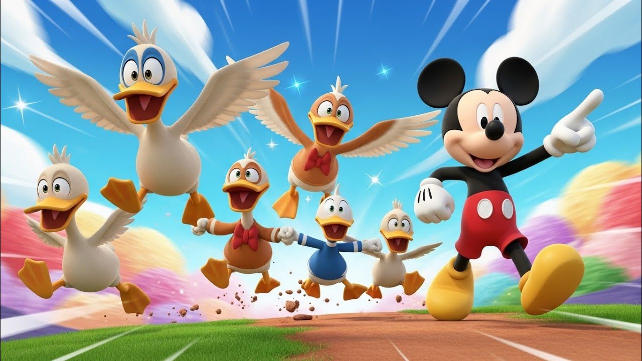 Mickey and Ducks’ Crazy Adventure! 🐭🦆 Fun, Laughs & Non-Stop Action for Kids
