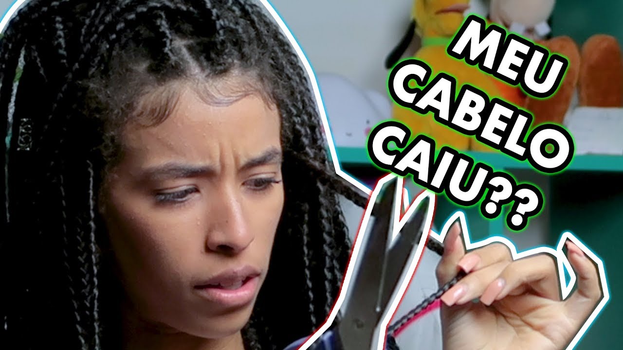 COMO TIRAR AS TRANÇAS BOX BRAIDS???
