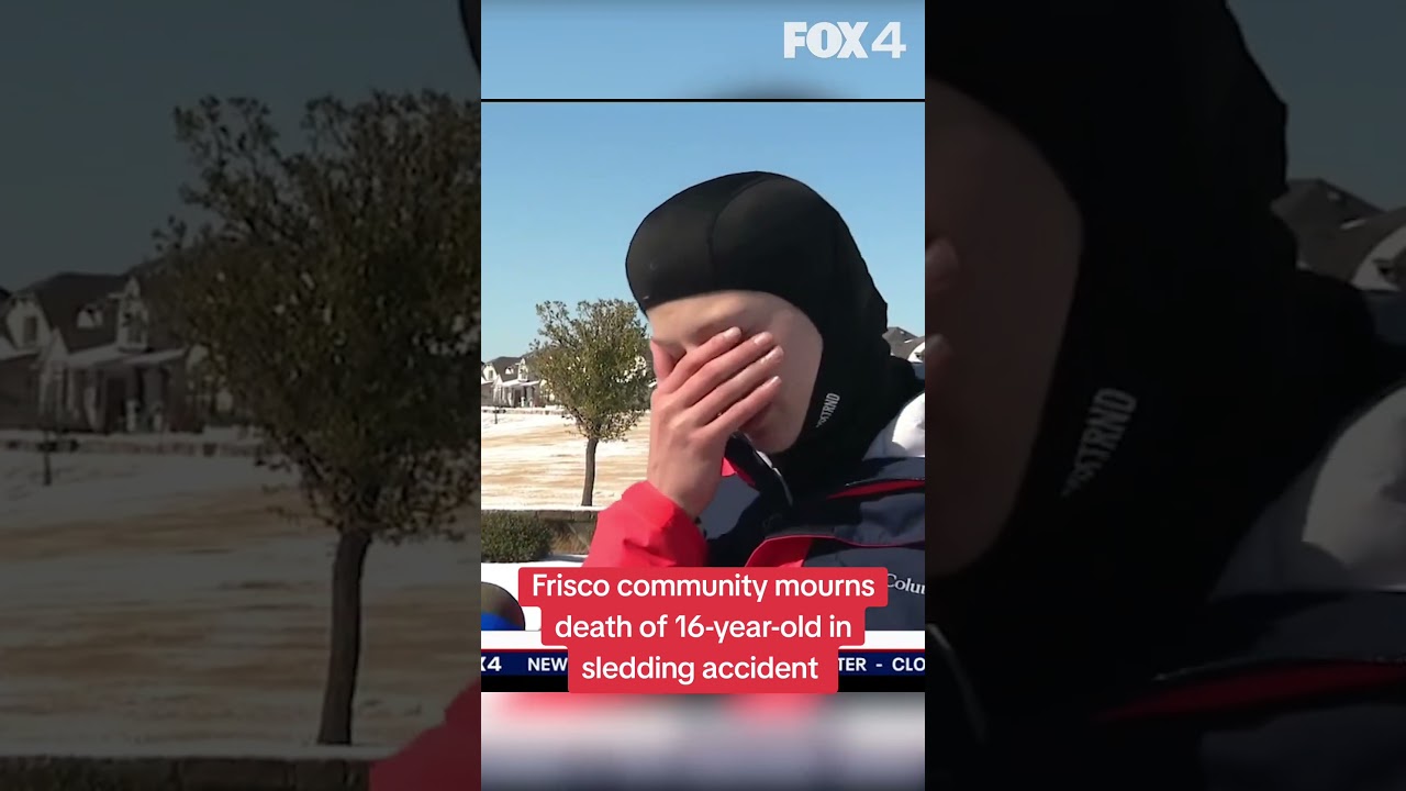 Frisco community mourns loss of teenager in sledding accident