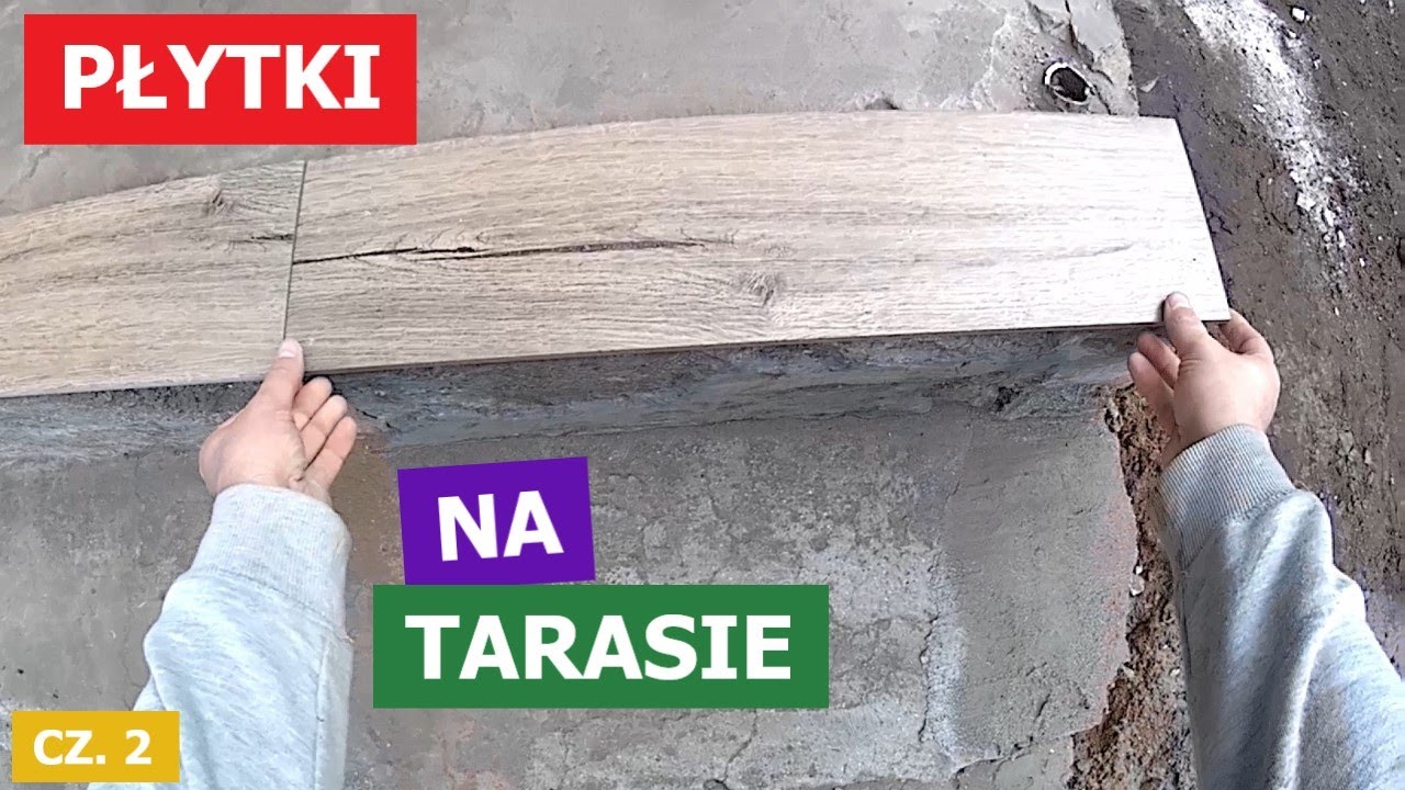 Płytki na tarasie #2 Mierzenie i planowanie