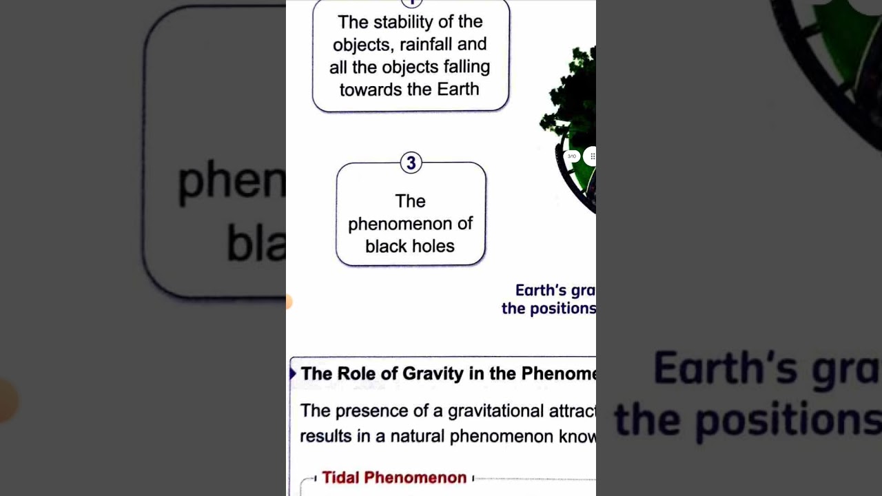 Unit two lesson three. gravitational force 1st prep 2025