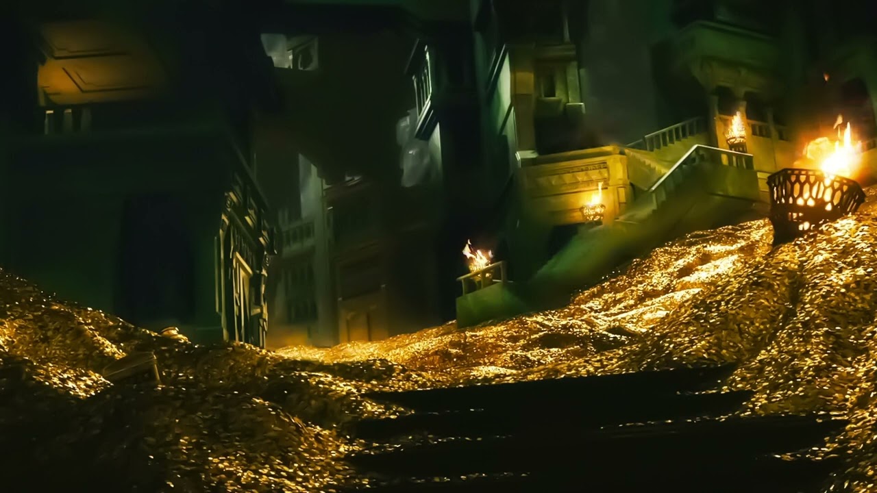 Erebor: The Lonely Mountain Dragons Treasure Hoard Ambience | Gold/Oro | ASMR