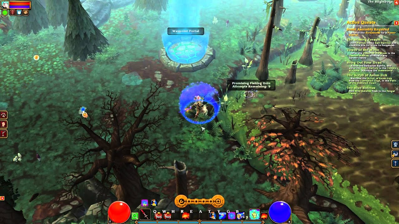 Torchlight 2 Tank Engineer Elite NG+5 Gameplay Act III
