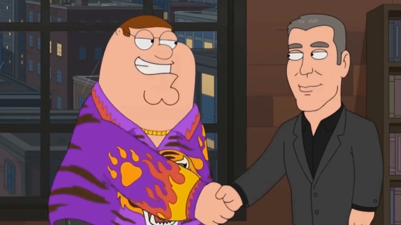 Family Guy -1997 George Clooney, Nora Dunn