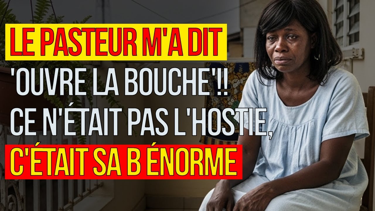 LE PASTEUR AVAIT UN ÉNORME SECRET !! QU'IL METTAIT DANS MA BOUCHE ET PERSONNE NE SAVAIT