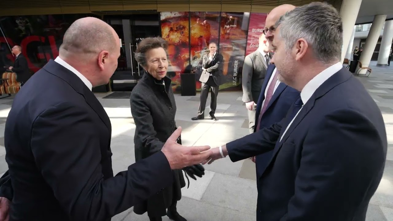 Princess Anne opens St James Quarter Edinburgh