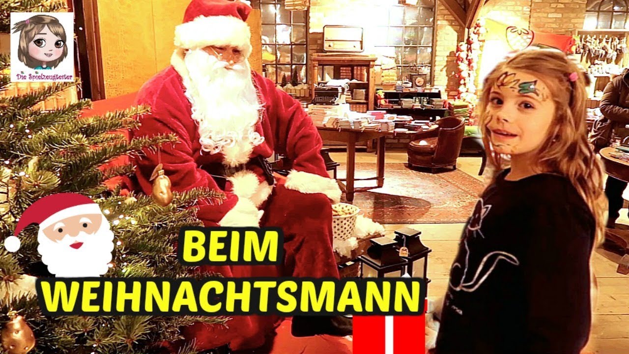 HANNAH TRIFFT DEN WEIHNACHTSMANN 🎅🏼 Spass auf der mega XXL Rutsche