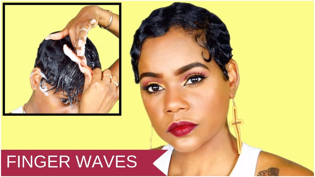 How to Finger Wave Relaxed Short Hair | Detailed Tutorial | Leann DuBois