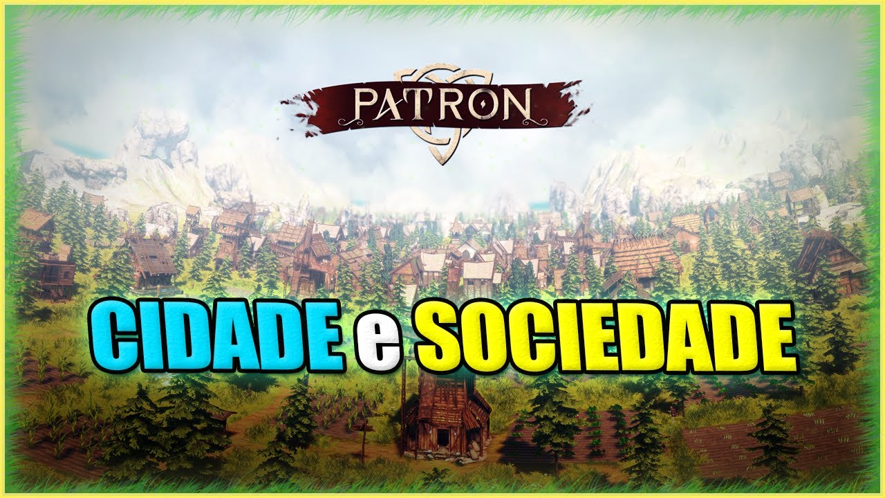 Novo City Building Medieval estilo Banished • Patron 🏕